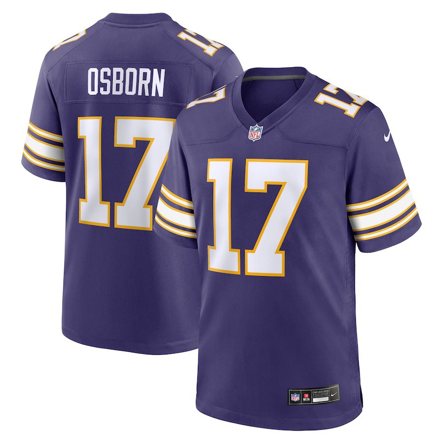 Men Minnesota Vikings #17 K.J. Osborn Nike Purple Classic Player Game NFL Jersey->minnesota vikings->NFL Jersey